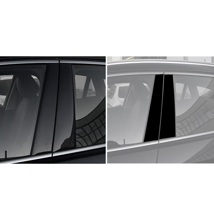 For 2014-2018 BMW X6 F16 Universal B-pillar Decorative Sticker for Left and Right Drive