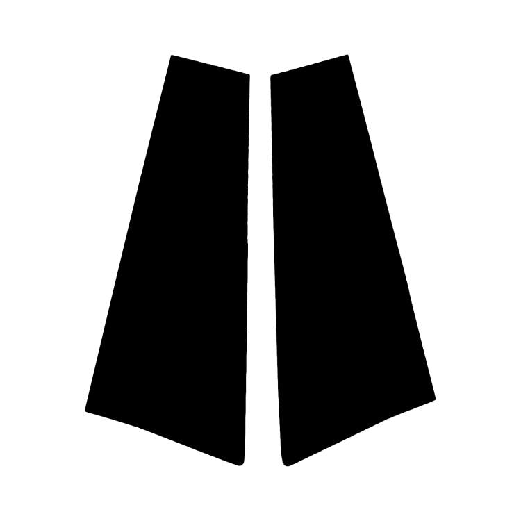 For BMW 4 Series M4 2pcs /Set Left and Right Drive Universal B-pillar Decorative Sticker