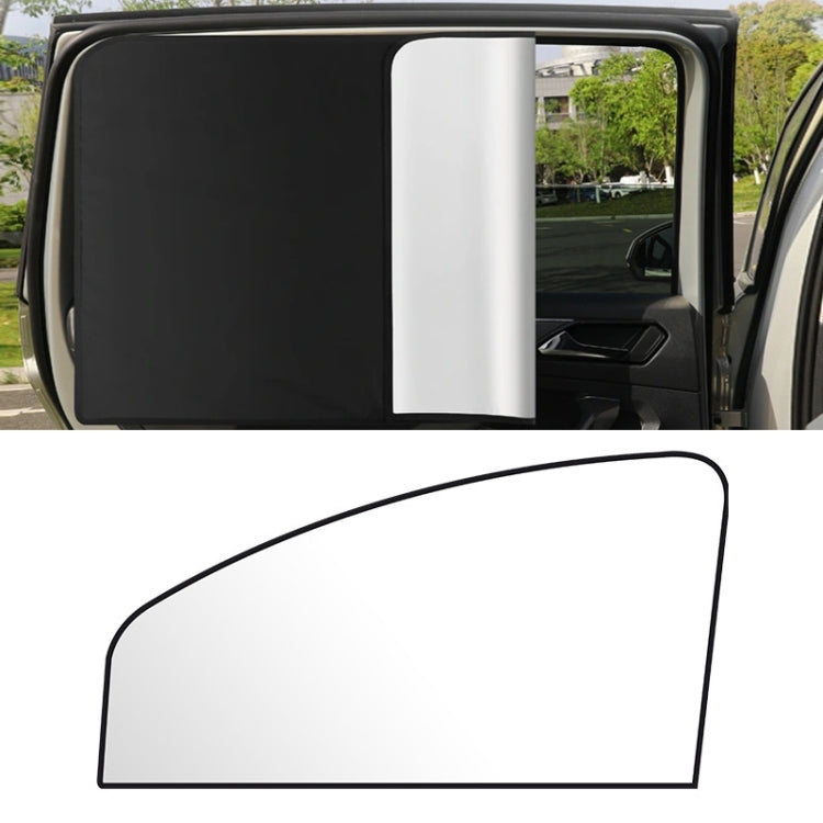 Heat-insulating Opaque Vinyl Coated Magnetic Car Curtains