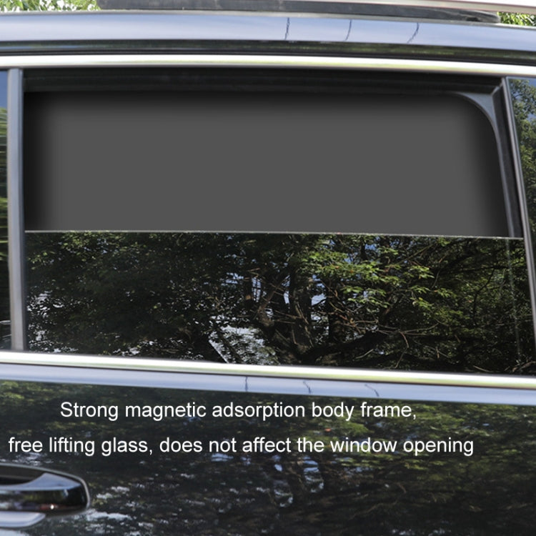 Heat-insulating Opaque Vinyl Coated Magnetic Car Curtains