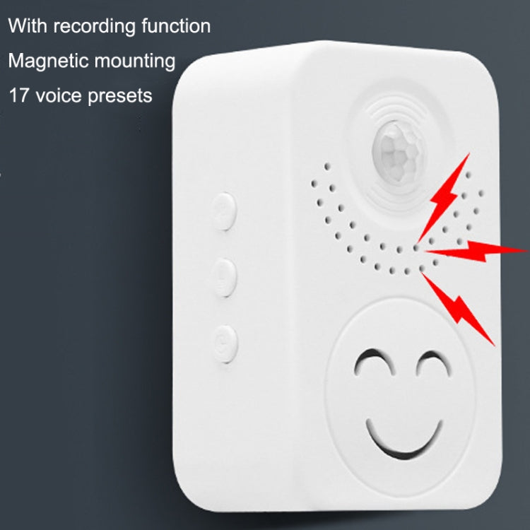Small Horn Voice Announcement Sensor Entrance Voice Broadcaster Can Used As Doorbell