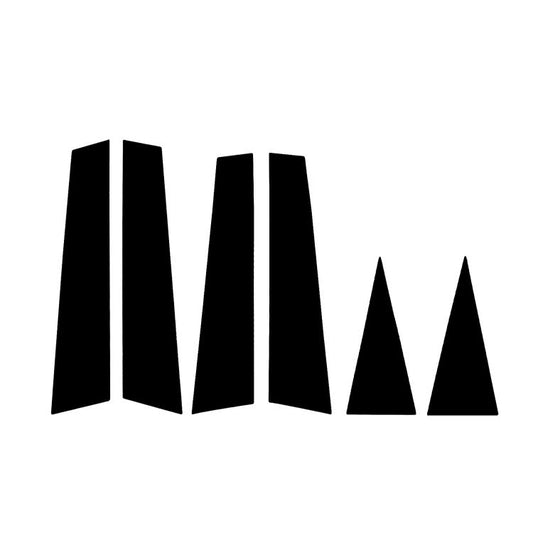 For 2017-2023 BMW Mini F60 6pcs /Set Left and Right Drive Universal B-pillar Decorative Sticker