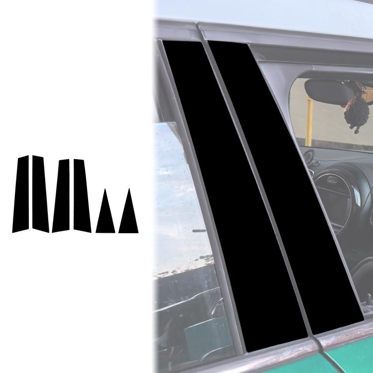 For 2017-2023 BMW Mini F60 6pcs /Set Left and Right Drive Universal B-pillar Decorative Sticker