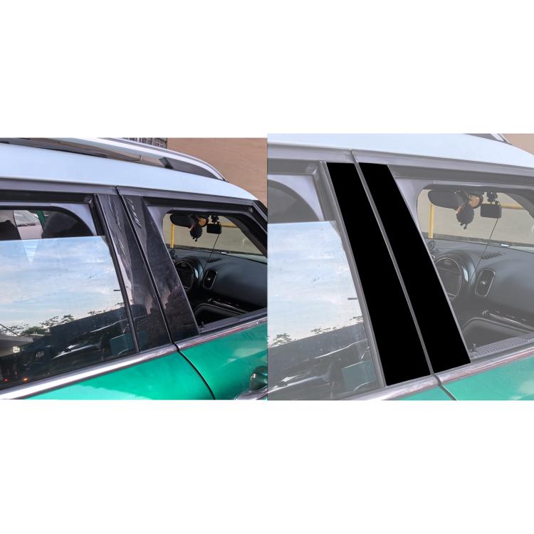 For 2017-2023 BMW Mini F60 6pcs /Set Left and Right Drive Universal B-pillar Decorative Sticker