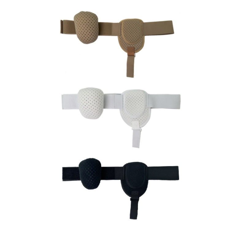 Adult Hernia Belt Groin Protection Belt, White, Black, Skin Color
