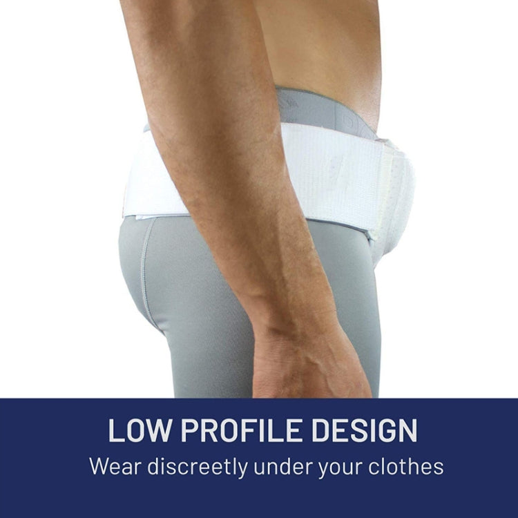 Adult Hernia Belt Groin Protection Belt, White, Black, Skin Color