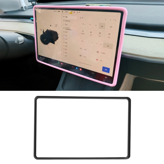 For Tesla Model3/Y Screen Bumper Protective Cover Silicone Frame