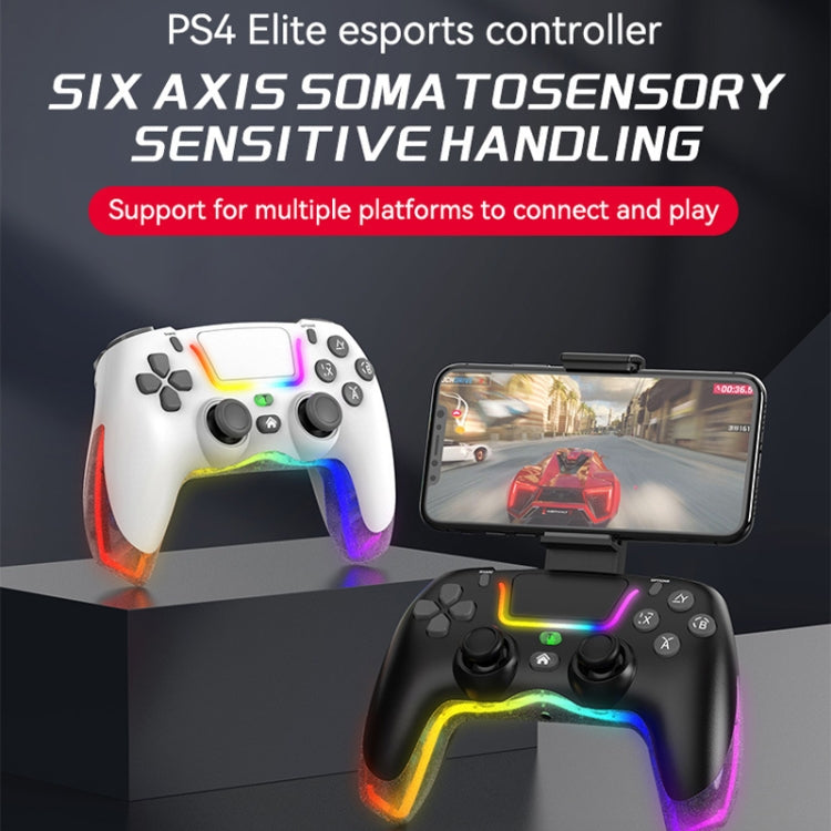 For PS4 Dazzle Color Light Wireless Bluetooth Grip