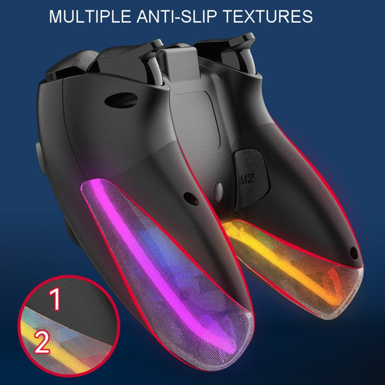 For PS4 Dazzle Color Light Wireless Bluetooth Grip