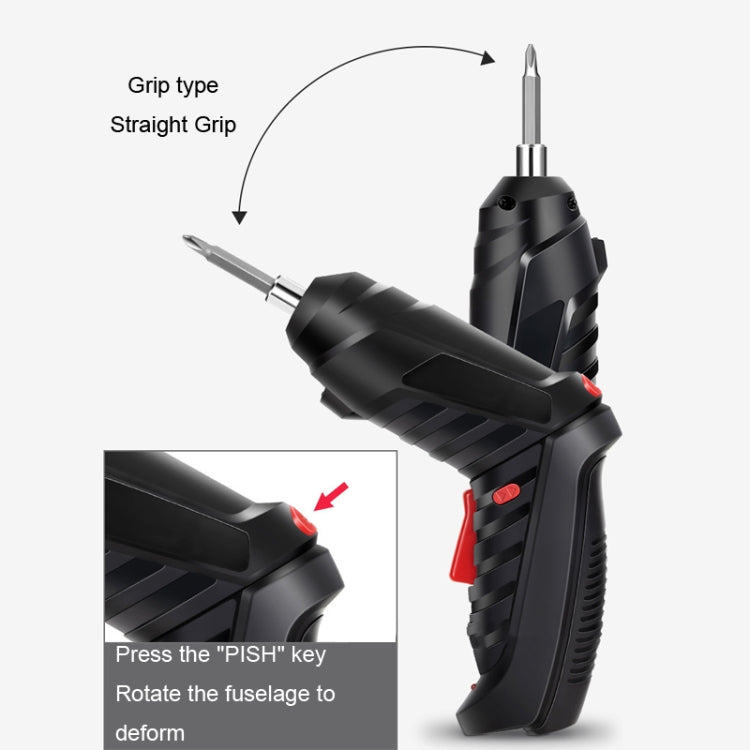 Home Use Mini Rechargeable Multifunction Electric Screwdriver Electric Drill Tool Set