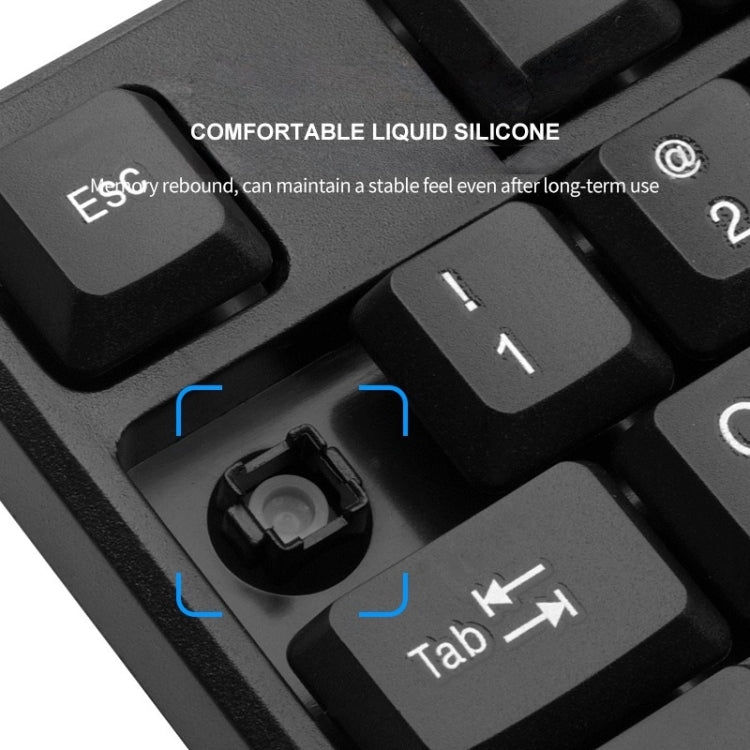 K-Snake K001 Wired Keyboard And Mouse Set Desktop Computer Keyboard