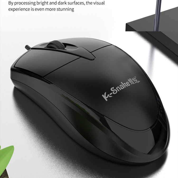 K-Snake K001 Wired Keyboard And Mouse Set Desktop Computer Keyboard