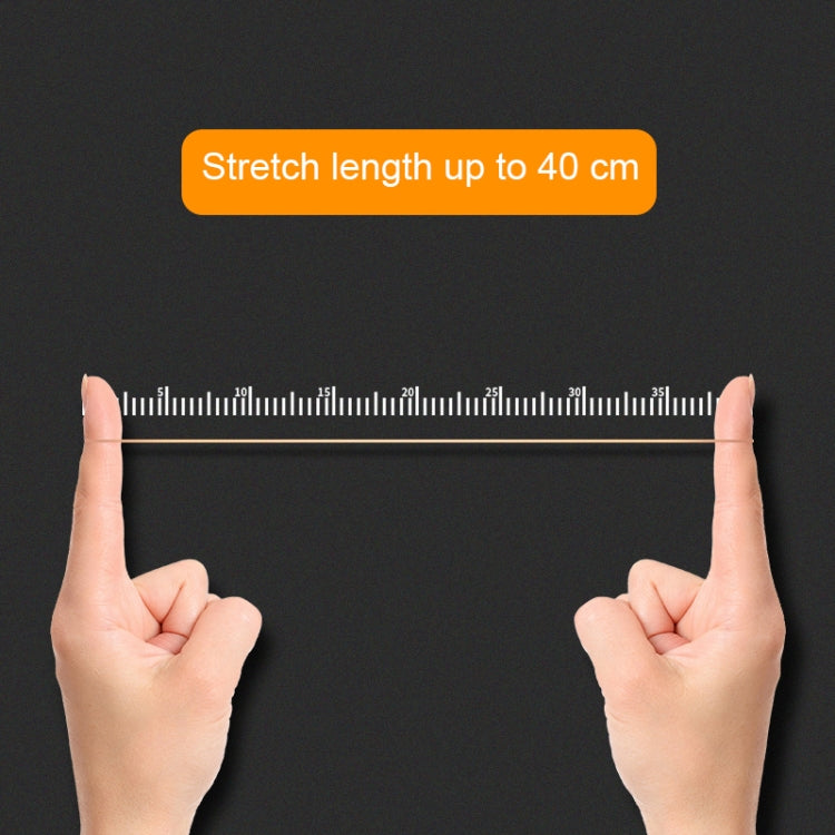 Deli 3218 100pcs/Pack Office Supplies Rubber Band Rubber Ring