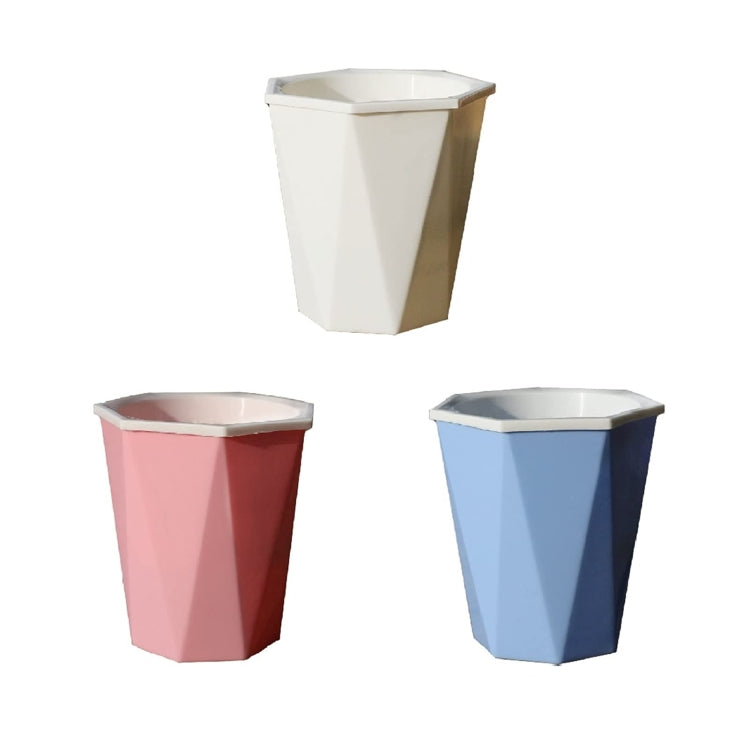 Diamond-shaped Automatic Water-absorbing Lazy Flower Pot Green Plant Plastic Pot