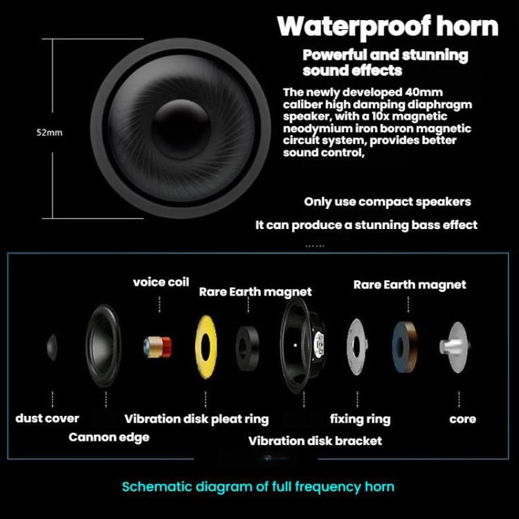 Portable Waterproof FM Radio With Hanging Rope For Bathroom