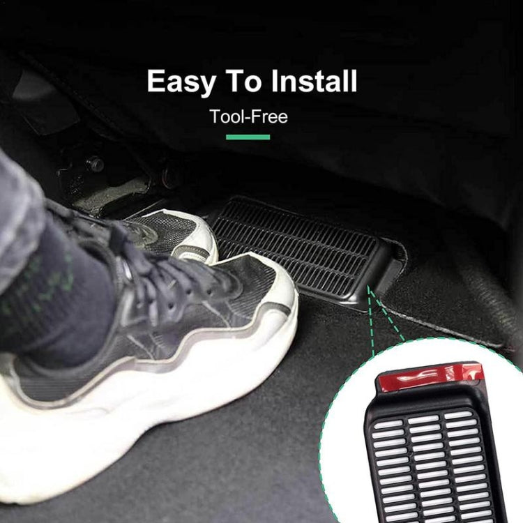 Protective Cover for Air Outlet Under Car Seat Air Conditioning Air Intake Filter, For Tesla Model 3 Horizontal Bar, For Tesla Model 3 Buckle Model
