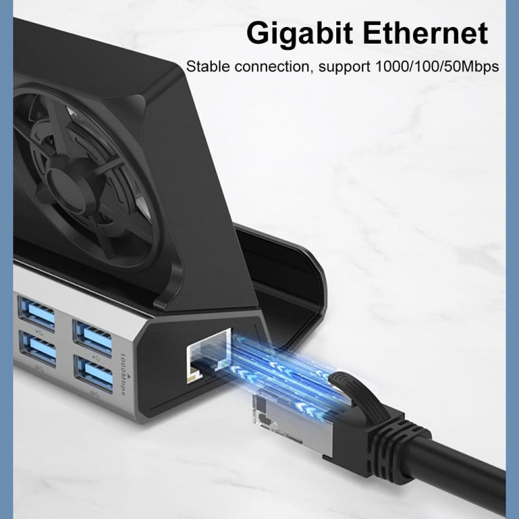 For ASUS ROG Ally 100W PD Charging Game Console Stand Multifunctional USB 3.0 Docking Station