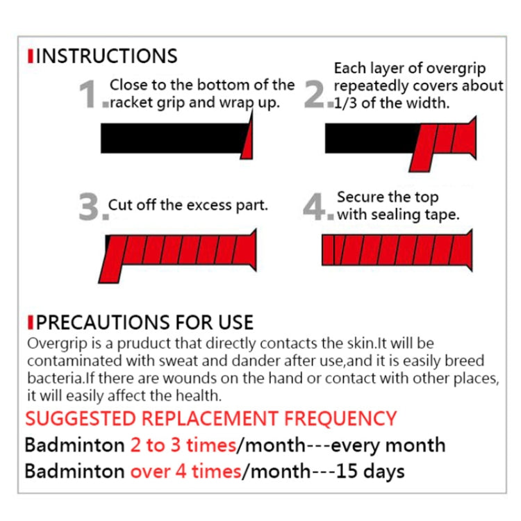CAMEWIN  1pc Tennis Racket PU Overgrip Anti-Skid Sweat Absorbed Soft Wrap Taps Hand Glue