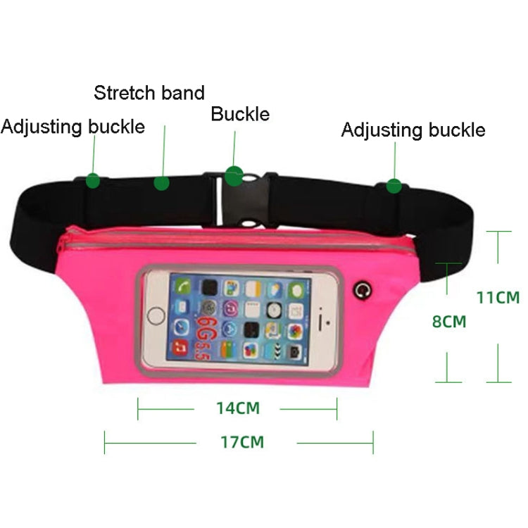 Contact Screen Sports Cell Phone Waist Pack Outdoor Leisure Gear Bag
