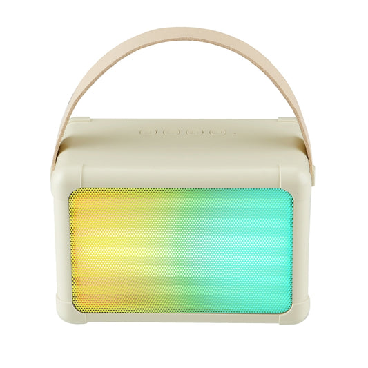 Portable RGB Lighting Effect Bluetooth Speaker Home Mini Karaoke Audio
