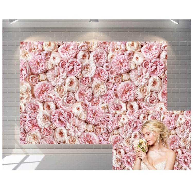 2.1 X 1.5m Festive Photography Backdrop 3D Wedding Flower Wall Hanging Cloth
