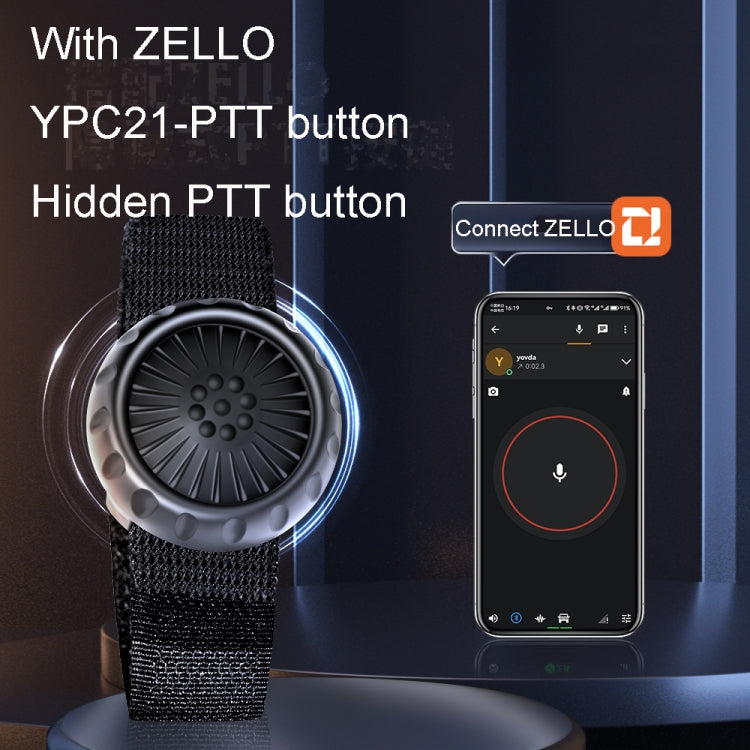 For ZELLO Wireless Bluetooth Push Button Car Riding Transmitter
