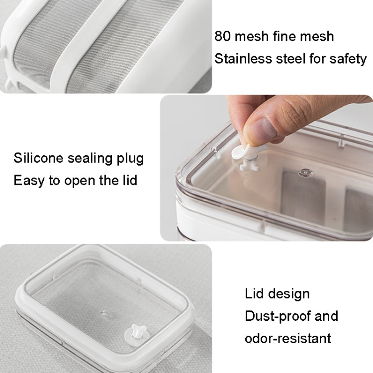 1100ml Yogurt Filter Homemade Yogurt Beancurry Milk Separator Water Drained Filter