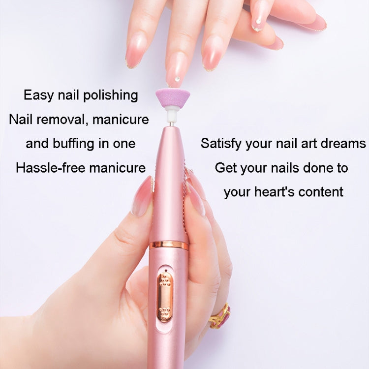 Electrical Nail Polisher Multifunctional Nail Polish Remover Pen Nail Sharpener
