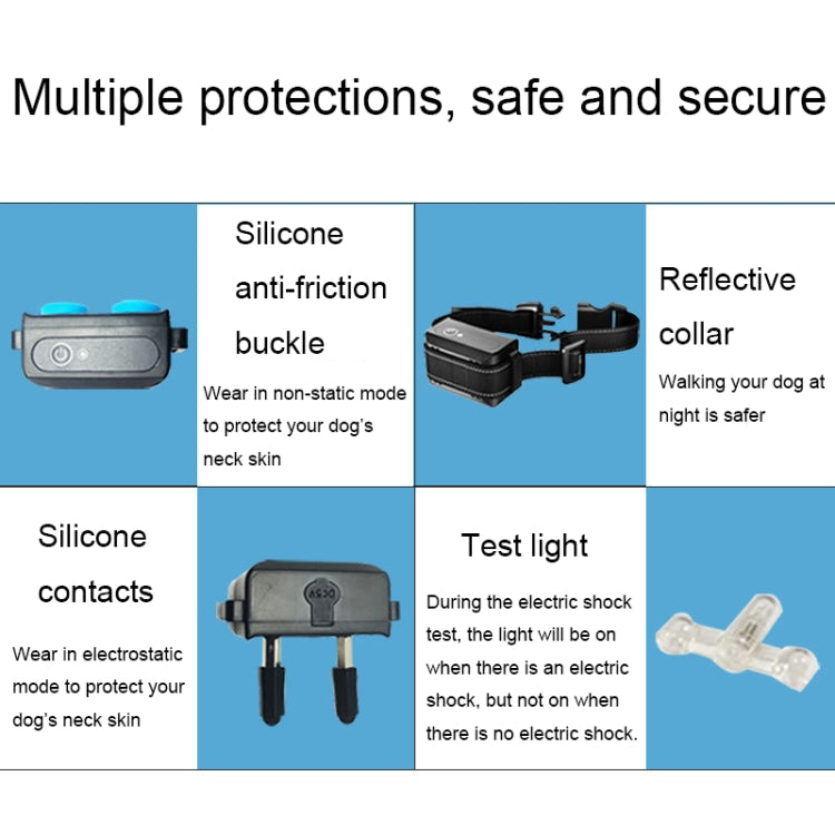 Pet Smart Electric Shock Training Waterproof Collar Dog Training Device