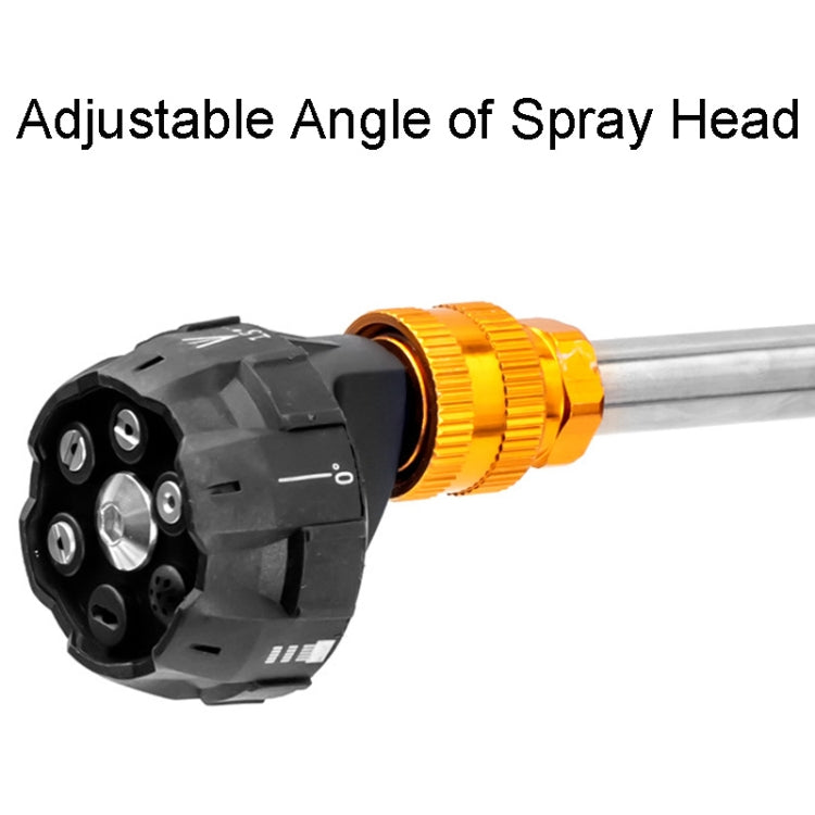 HILDA 21V High Pressure Water Torch Lithium Car Washer Plastic Package