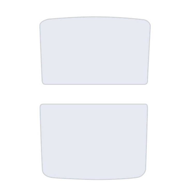 For Tesla Model Y Ice Crystal Sunshade Car Roof Front And Rear Sunroof Shade