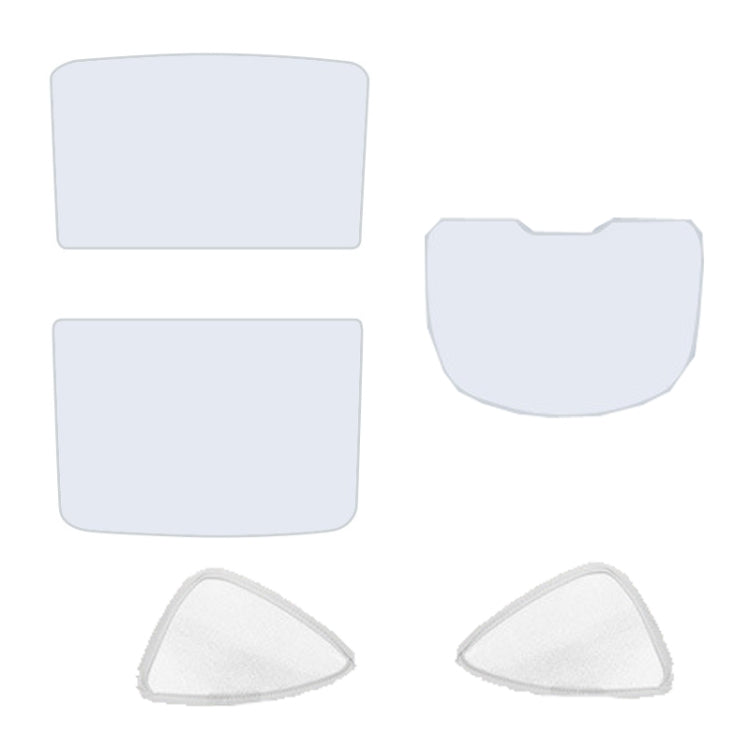 For Tesla Model Y Ice Crystal Sunshade Car Roof Front And Rear Sunroof Shade