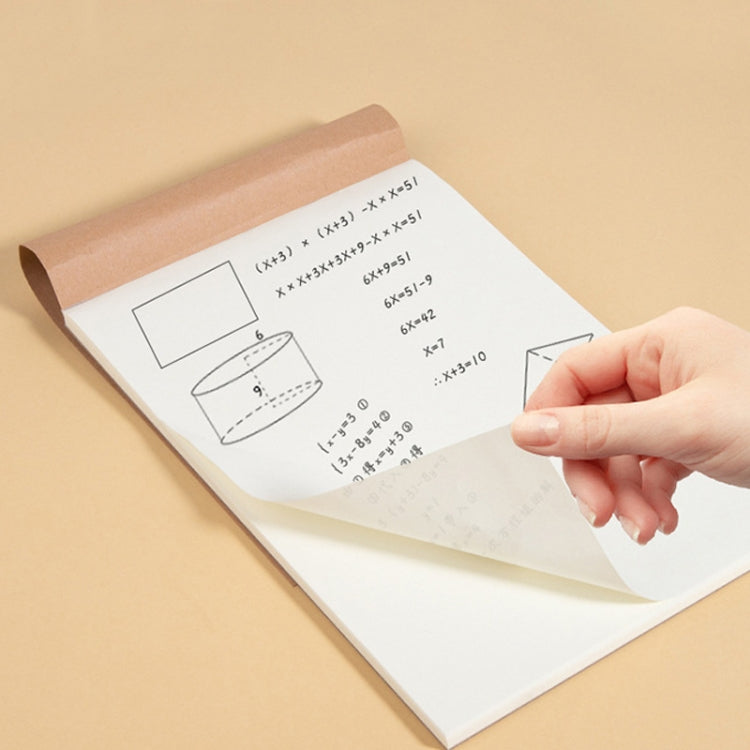 Blank Kraft Sketchbook Doodle Notebook