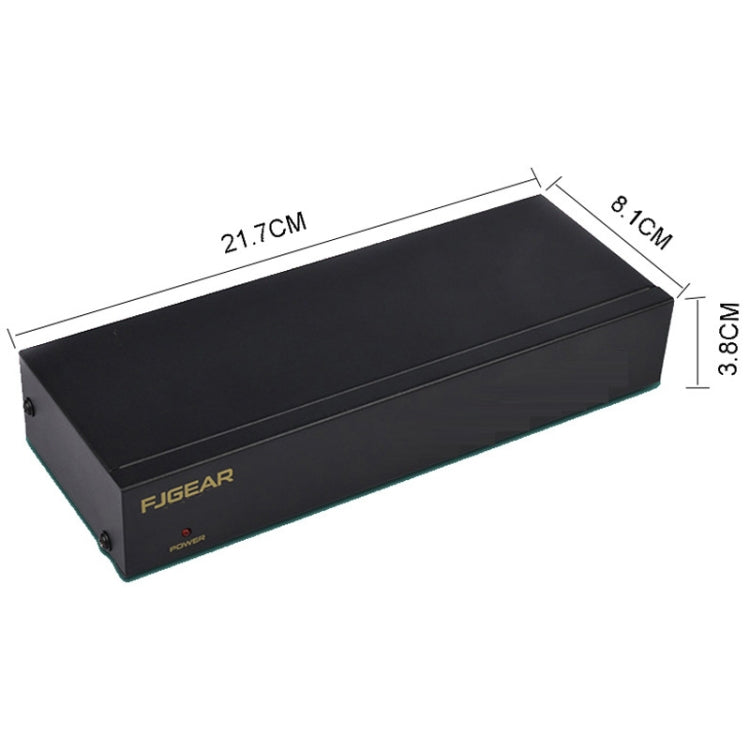 FJGEAR FJ-108AV Audio Video Splitter 1 In 8 Out CVBS Separator