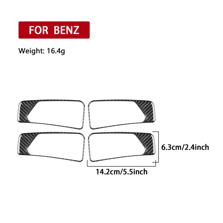 For Mercedes-Benz G-Class W463 8pcs /Set Inner Handle Set Stickers
