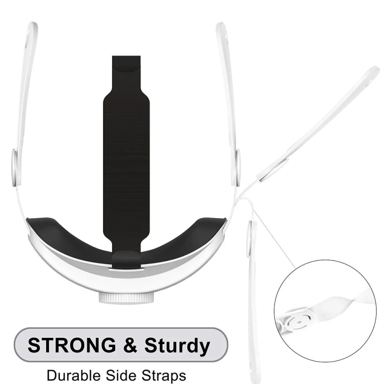 For Meta Quest 3 VR Adjustable Elite Headset Head Strap