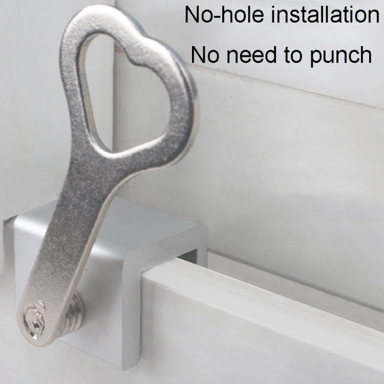 Child Safety Protection Screen Window Limiter Sliding Door Latch With Key