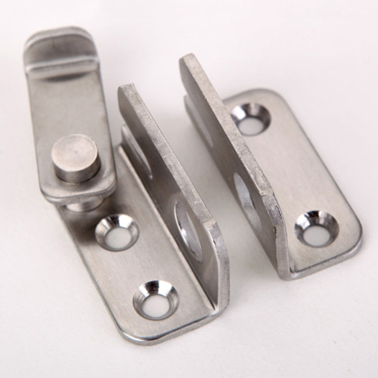Stainless Steel Sliding Door Latch No Punch Latch Door Bolt Catch With Screw