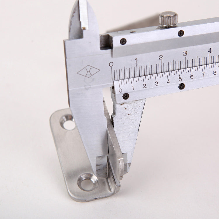 Stainless Steel Sliding Door Latch No Punch Latch Door Bolt Catch With Screw