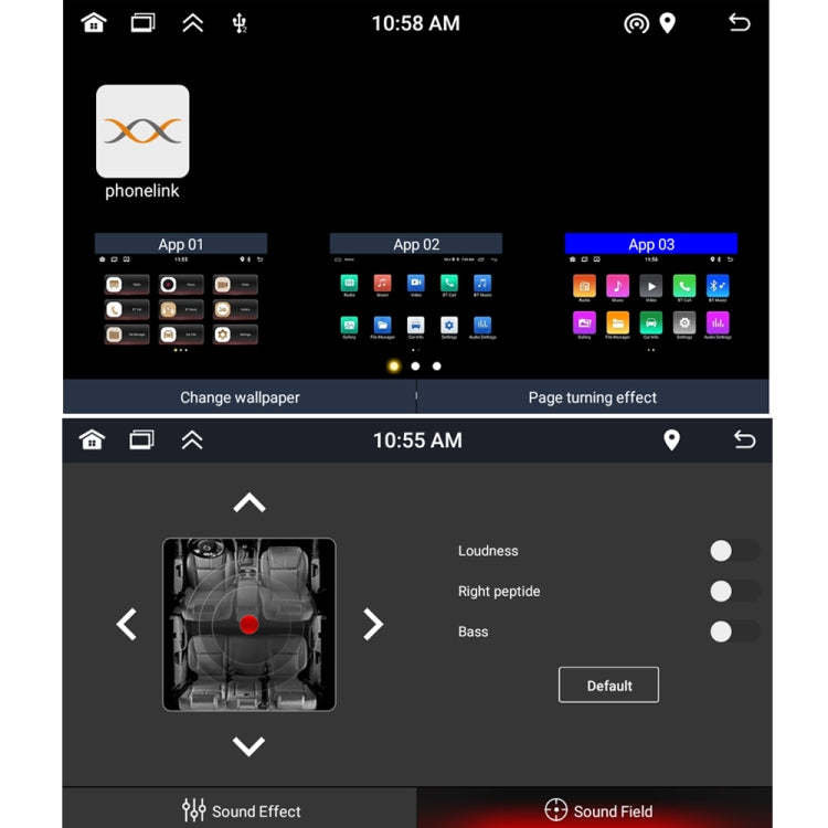 For Renault Dacia Car Android Navigation Bluetooth FM Radio