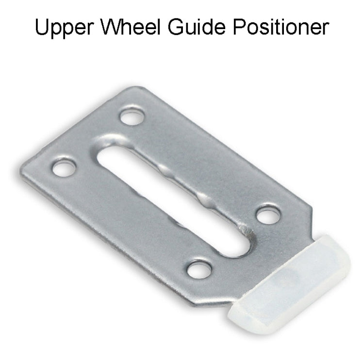 Closet Sliding Door Pulley Fittings Silent Sliding Door Accessories With 8 Screws