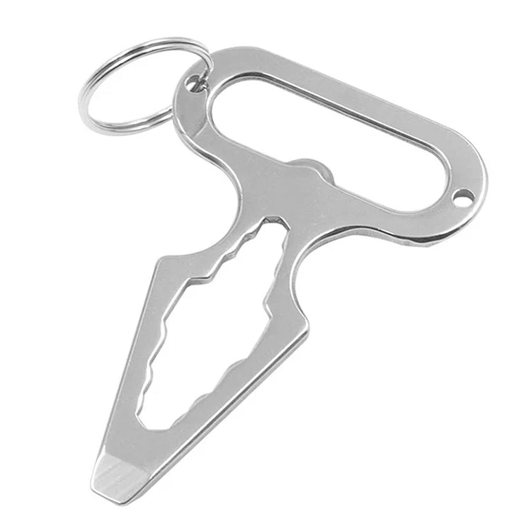 Outdoor Camping Supplies EDC Stainless Steel Multifunctional Wrench Self-defense Tools