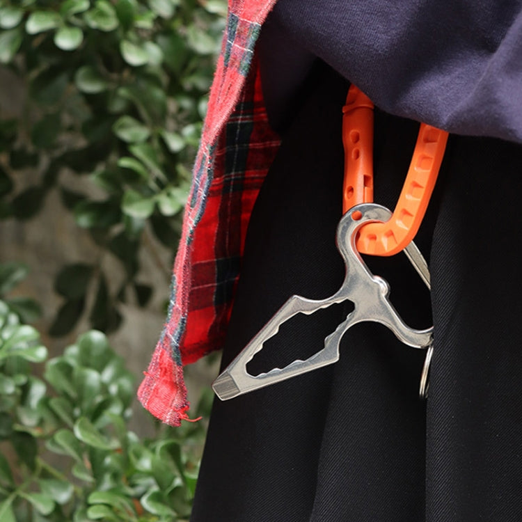 Outdoor Camping Supplies EDC Stainless Steel Multifunctional Wrench Self-defense Tools