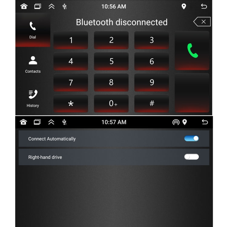 For BYD F3 7 inch Car Android Navigation Bluetooth FM Radio