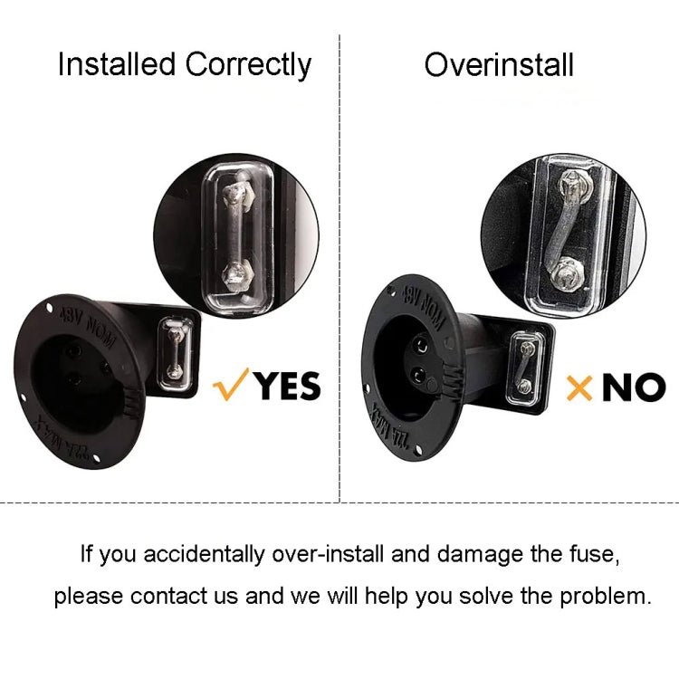 For Club Car DS Golf Cart 48V Charging Outlet 101802101