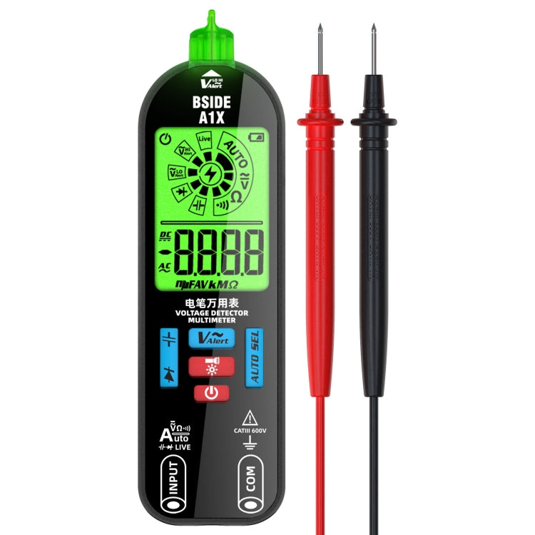 BSIDE A1X Charging Model Mini Digital Electric Pen Intelligent Automatic Merit Multimeter
