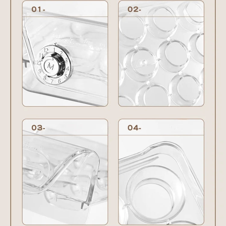 Egg Storage Box PET Transparent Multi-Specification Egg Box