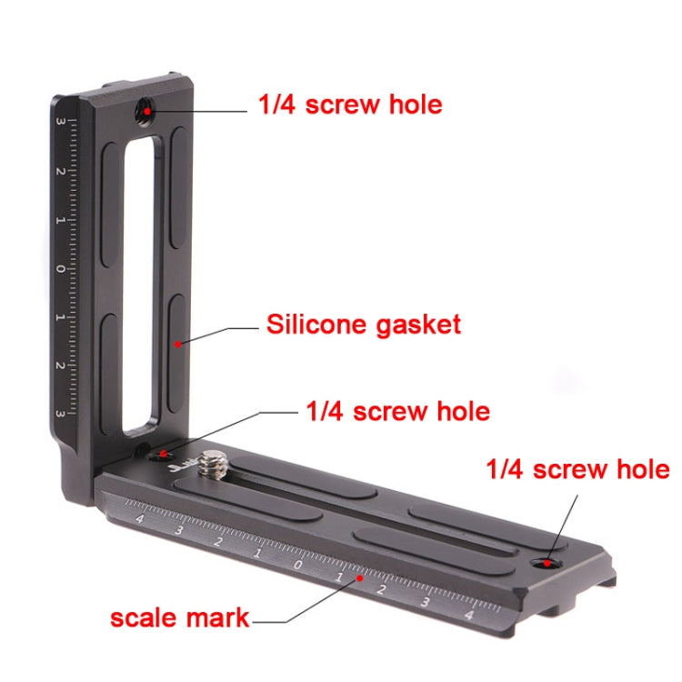 JLWIN Quick Release Plate L Bracket Plate for DJI Ronin RS 2 / RSC 2 /  RS 3 Gimbal Stabiliser