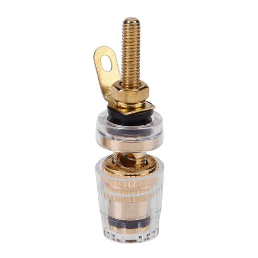 Medium Extended Transparent Terminal Block 4mm Banana Socket Audio Amplifier Junction Post