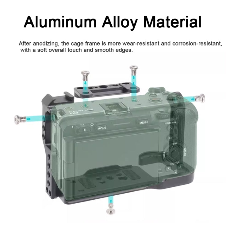 For Sony FX30 FX3 Camera JLWIN Protection Cage Stabilizer Rig